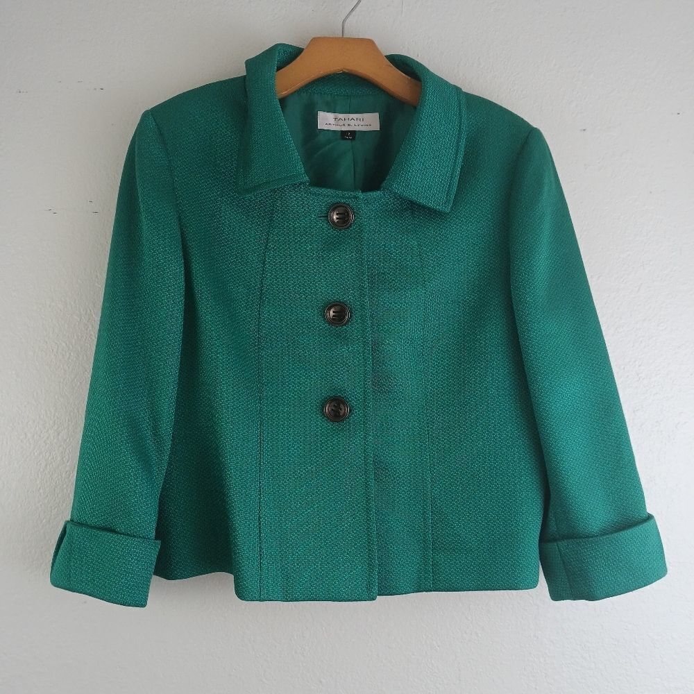 Tahari Teal Women's Blazer